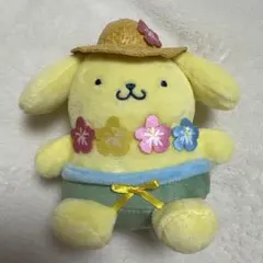 サンリオハッピーくじ　ナイトプール　ポムポムプリンマスコット