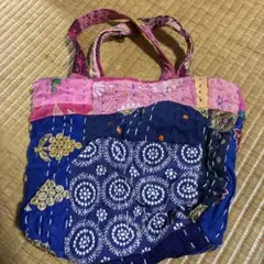 パッチワークトートバッグ