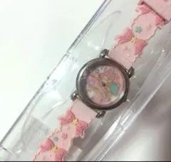 サンリオ　リトルツインスターズ　キキララ　レトロ　腕時計　ラバーウォッチ