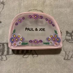 ノベリティ　PAUL & JOE 花柄刺繍ポーチのサムネイル