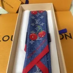 LV × TM バンドーBB・モノグラム デニム・チェリー