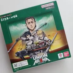 ユニオンアリーナ進撃の巨人1ボックステープ付新品未開封