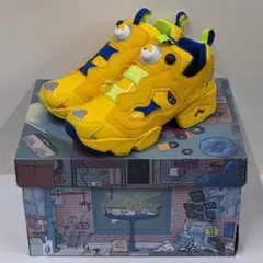 リーボック×ミニオンズ/インスタポンプフューリー/プライマルイエロー/スニーカー