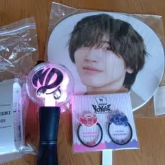 なにわ男子 ボンボンボヤージュ ペンライト うちわ ヘアゴム