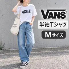 VANS ロゴプリント 半袖Tシャツ ホワイト Mサイズのサムネイル