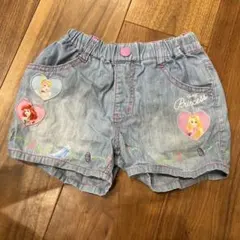 ベビードール　デニムショートパンツ　プリンセス　120