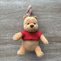 くまの　プーさん ぬいぐるみ　キーホルダー