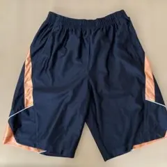 バスケットボールパンツ ネイビー オレンジのサムネイル