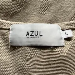 AZUL by MOUSSY 迷彩柄 Vネック Tシャツ L