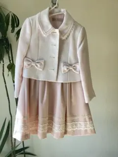 フォーマルドレス ジャケット付き ピンク