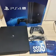 PS4 Pro 1TB SSD(512GB)換装済み