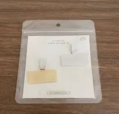 スマホ アクセサリー ストラップホルダー ステンレス 2枚セットのサムネイル