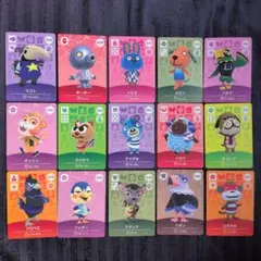 どうぶつの森　amiiboカード 15枚セット