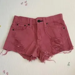 y2K moussyダメージショートパンツ