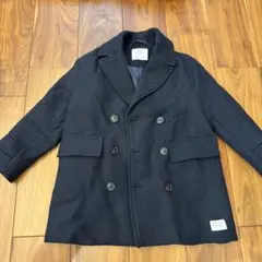 ②ZARA ネイビー　Pコート130のサムネイル