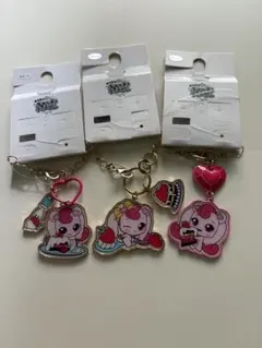 キラキラキャッチ！ティニピン チャーム 3点セット