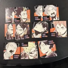 ハイキュー‼︎ ジャンフェス ジャンショ スクエアステッカーコレクション 2弾