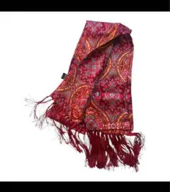 美品　TOOTAL Scarfトゥータル スカーフ　ペイズリー柄　oasis