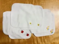 【お得】スマイリッシュSwilish 刺繍ハンカチ6枚セット