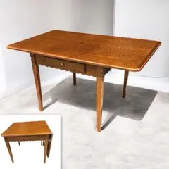 バタフライテーブル　机　キッチン　古家具　古道具　アンティーク　昭和レトロ バタフライテーブル 机 キッチン 古家具 古道具 アンティーク