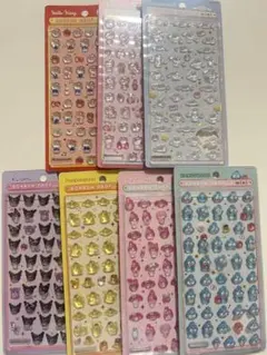 国内正規品 ボンボンドロップシール サンリオミニ キティー ハンギョドン クロミ