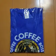 COFFEE BOSS Tシャツ 青色　ウマ娘コラボ　ヴィルシーナ