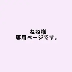 〈ねね様〉確認/専用ページです⸝꙳.⋆