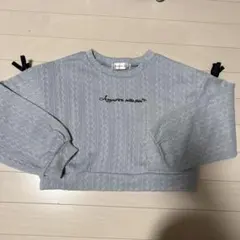 リボン付きトレーナー　140