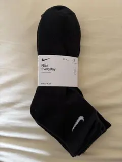 【新品・国内正規品】NIKE エブリデイ クッションド アンクルソックス 3足組