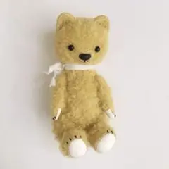 眠たそうなワンワン 茶色 アーティストベア ハンドメイド 海外作家様 仔犬 可愛すぎるワン 犬 アーティストベア 海外作家様 ハンドメイド