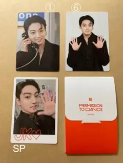 BTS PTD ミニフォト トレカ  ジョングク グク 1番、6番、SP