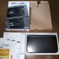 上画面IPS液晶　Newニンテンドー3DSLL メタリックブラック