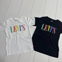 LEVI'S カラフルロゴ Tシャツ 2枚セット 100cm