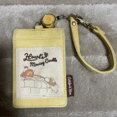 ジブリハウルの動く城 カラーリールパスケース オイラ消えちゃうよ～　カルシファー