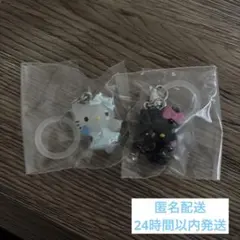 ハローキティ めじるしアクセサリー 小悪魔 天使 2個セット