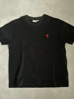 ami 黒 Tシャツ 赤ロゴのサムネイル