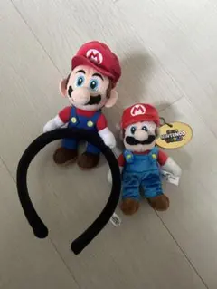 ユニバーサルスタジオジャパン マリオ カチューシャ ぬいぐるみセット