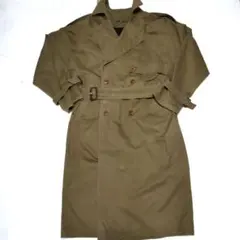 ☆ADAMSON HOMME ブラウン系 ロングトレンチコート ベルト付き