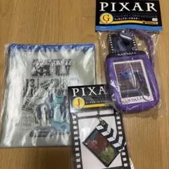 PIXAR 2026 ハッピーくじ モンスターズ・インク ３点セット