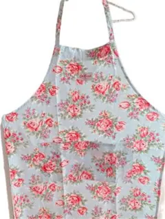 ユ*ー様 美品　Cath Kidston エプロン ローズ柄　大人用のサムネイル