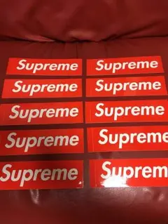 Supreme box logo⭐️ステッカー10枚セット