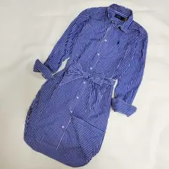極美品✨22年モデル✨ポロラルフローレン ロングスリーブデイドレス 2way