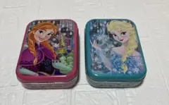 空き缶　ディズニー　アナと雪の女王　アナ雪　２缶セット