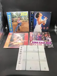 ①【まとめ売り】中山美穂 LD 5枚セット ライブ レーザーディスク 未
