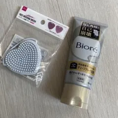 Biore おうちdeエステ ディープクレイ洗顔料 180gシリコーン洗顔ブラシのサムネイル