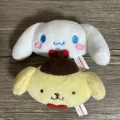 シナモロール ポムポムプリン ぬいぐるみ 2個セット