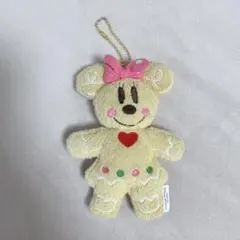 クリスマスディズニー　ミニーぬいぐるみバッチ