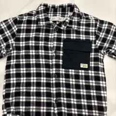 ZARA ベビー チェック柄 長袖シャツ