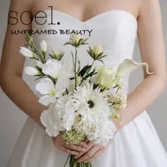 ブートニア付き　ウェディングブーケ アーティフィシャルフラワー｜前撮り・挙式用｜