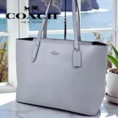 【外観美品】COACHコーチ/トートバッグ/ワンショルダー/レザー/69424